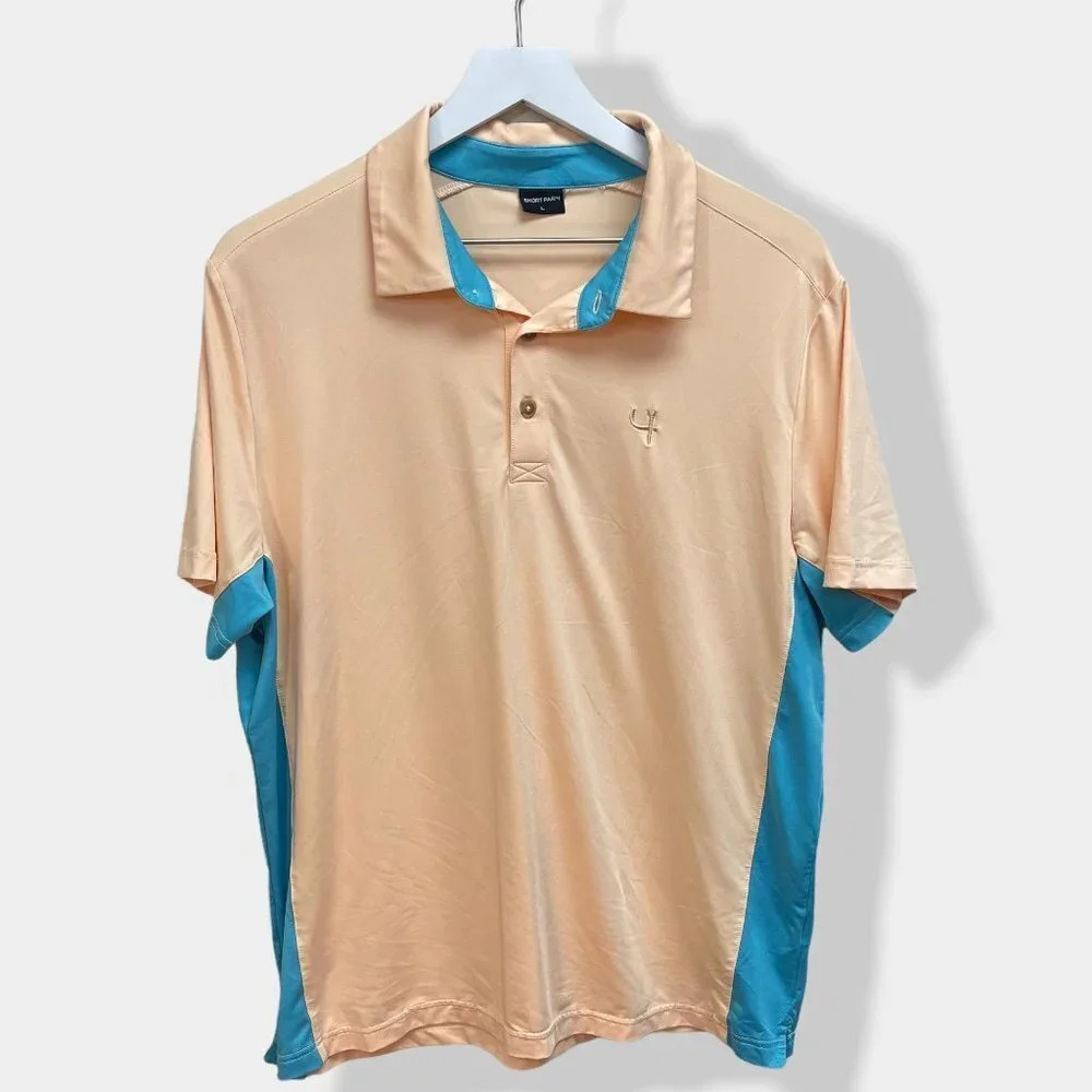 SHORT Par 4 Golf Polo Shirt‎